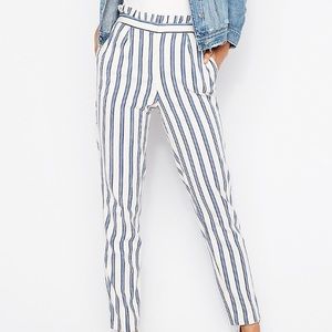 High waisted ankle pants